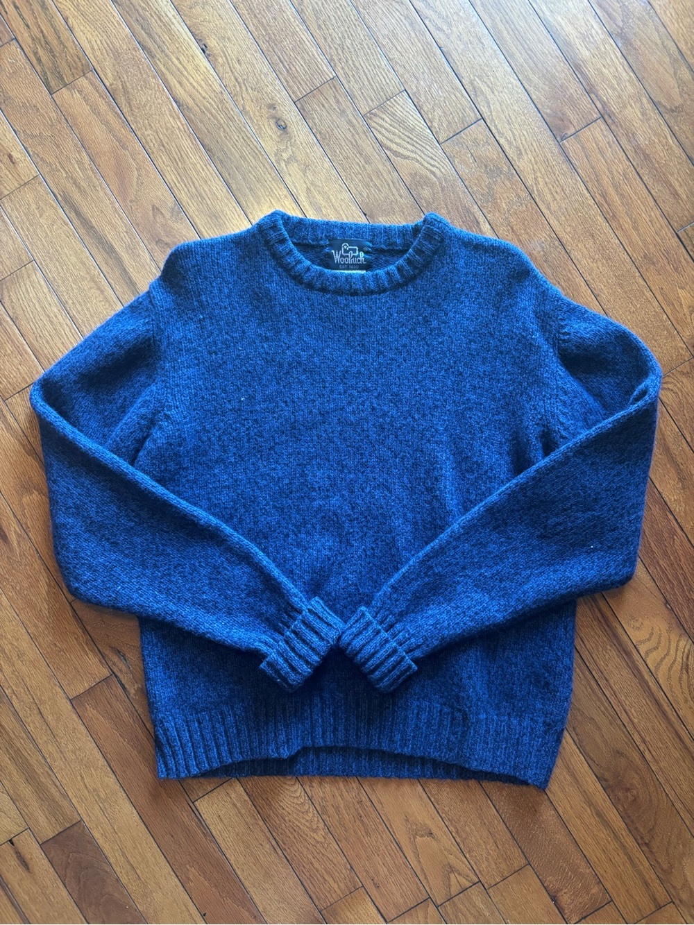 Woolrich Blue Crewneck Sweater MWoolrich Blue Crewneck Sweater Men's Size Medium